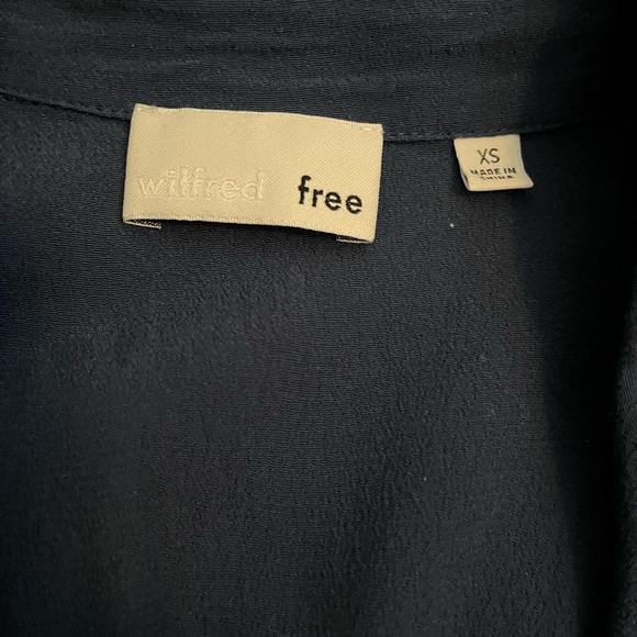 Aritzia Cropped Tie Top - Picture 3 of 3